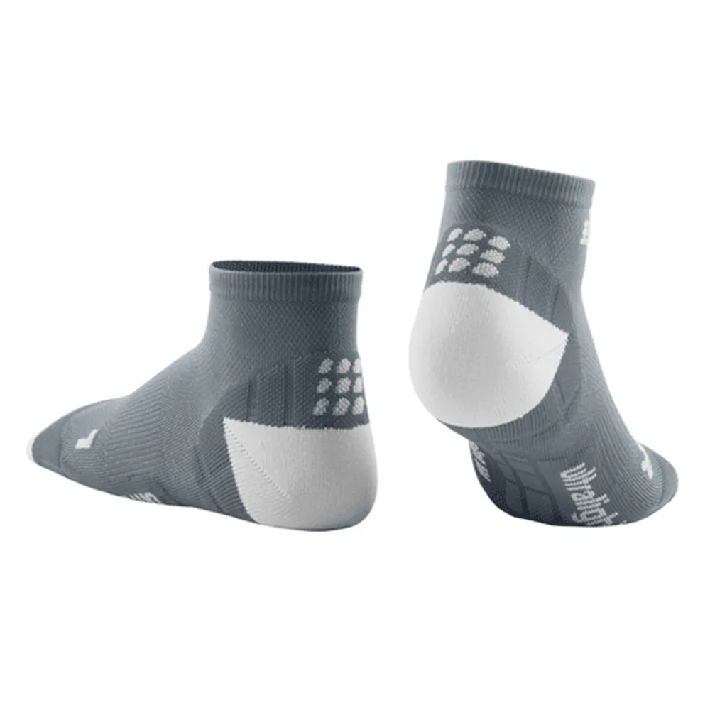 CEP Compression Ultralight Low Cut Women's Compression Socks (Grey/Light Gray)