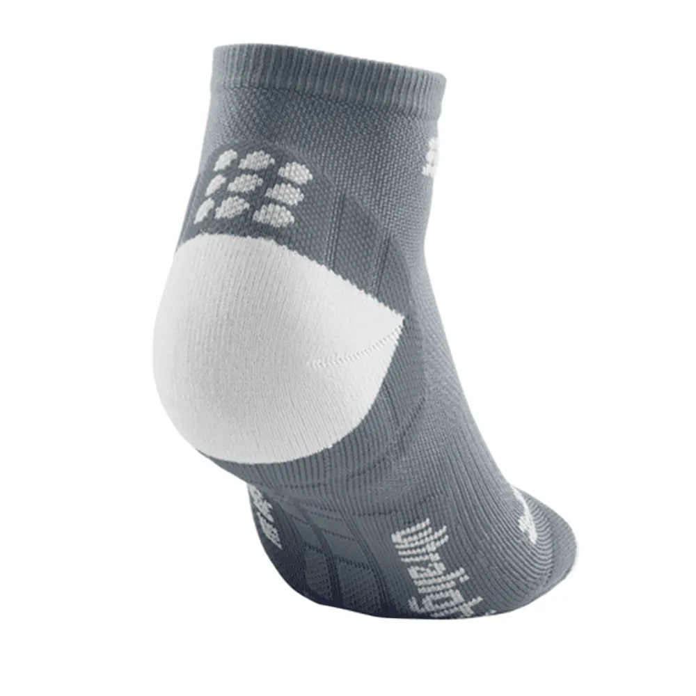 CEP Compression Ultralight Low Cut Women's Compression Socks (Grey/Light Gray)
