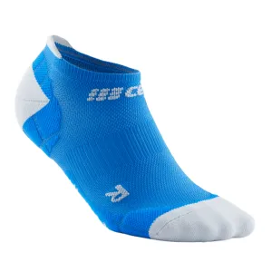 CEP Compression Ultralight No Show Women's Compression Socks (Electric Blue/Light Grey)