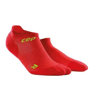 CEP Compression Ultralight No Show Women's Compression Socks (Red/Green)