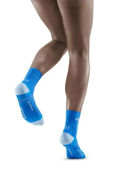 CEP Compression Ultralight Short Women's Compression Socks (Electric Blue/Light Grey)