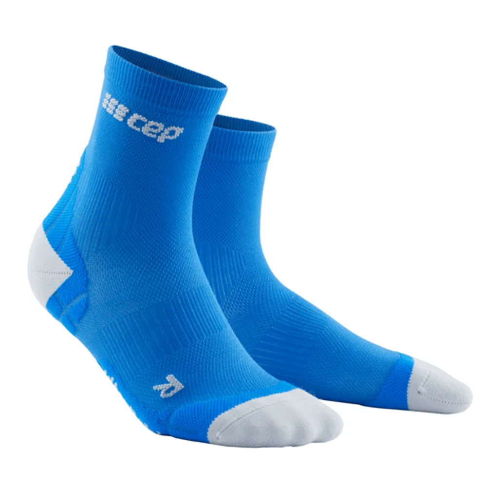 CEP Compression Ultralight Short Women's Compression Socks (Electric Blue/Light Grey)