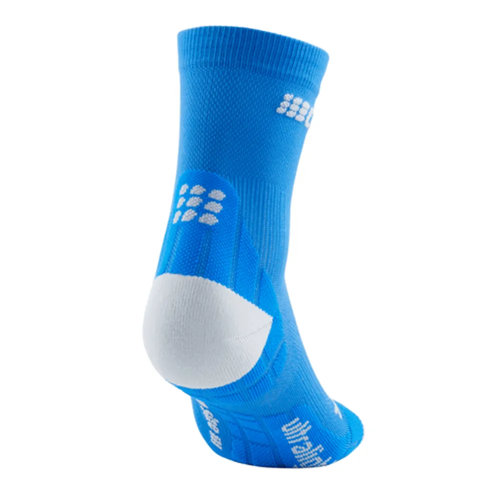 CEP Compression Ultralight Short Women's Compression Socks (Electric Blue/Light Grey)