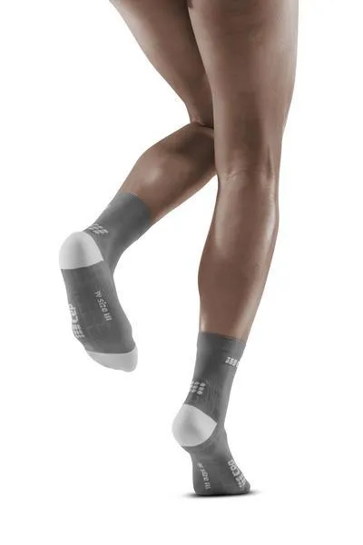 CEP Compression Ultralight Short Women's Compression Socks (Grey/Light Grey)