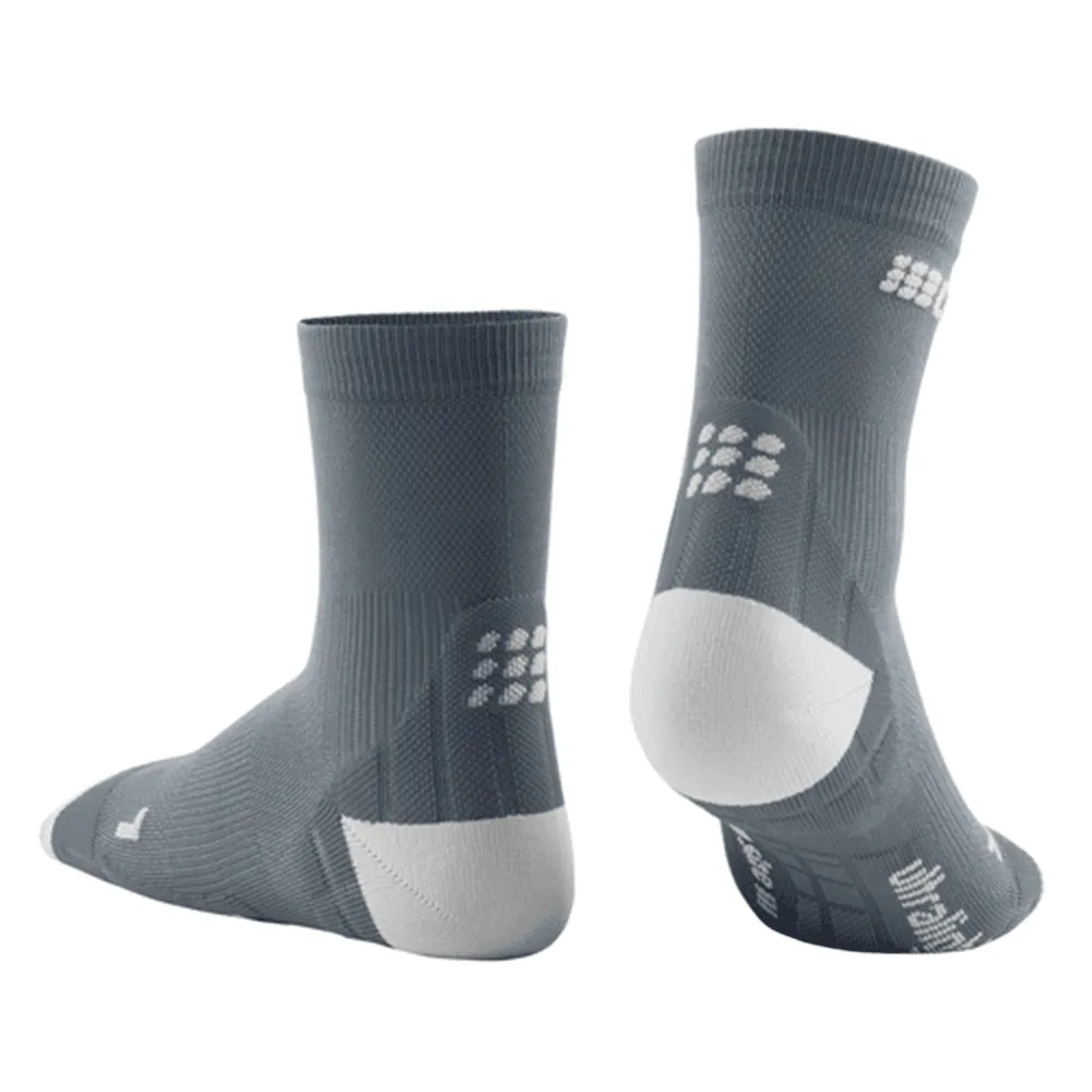 CEP Compression Ultralight Short Women's Compression Socks (Grey/Light Grey)