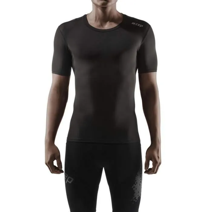 CEP Compression Wingtech Short Sleeve Men's Compression Top (Black)
