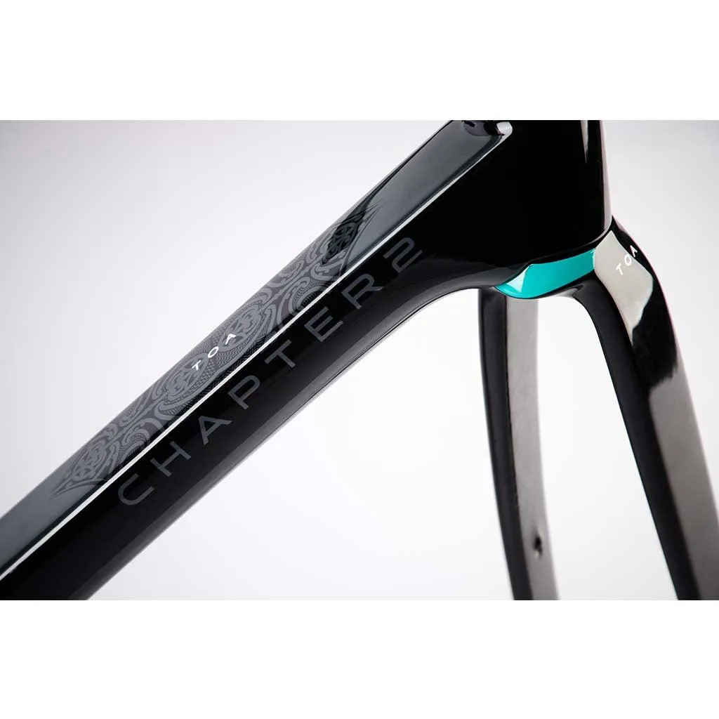Chapter2 TOA Race Disc Brake Frameset (Glossy Black)
