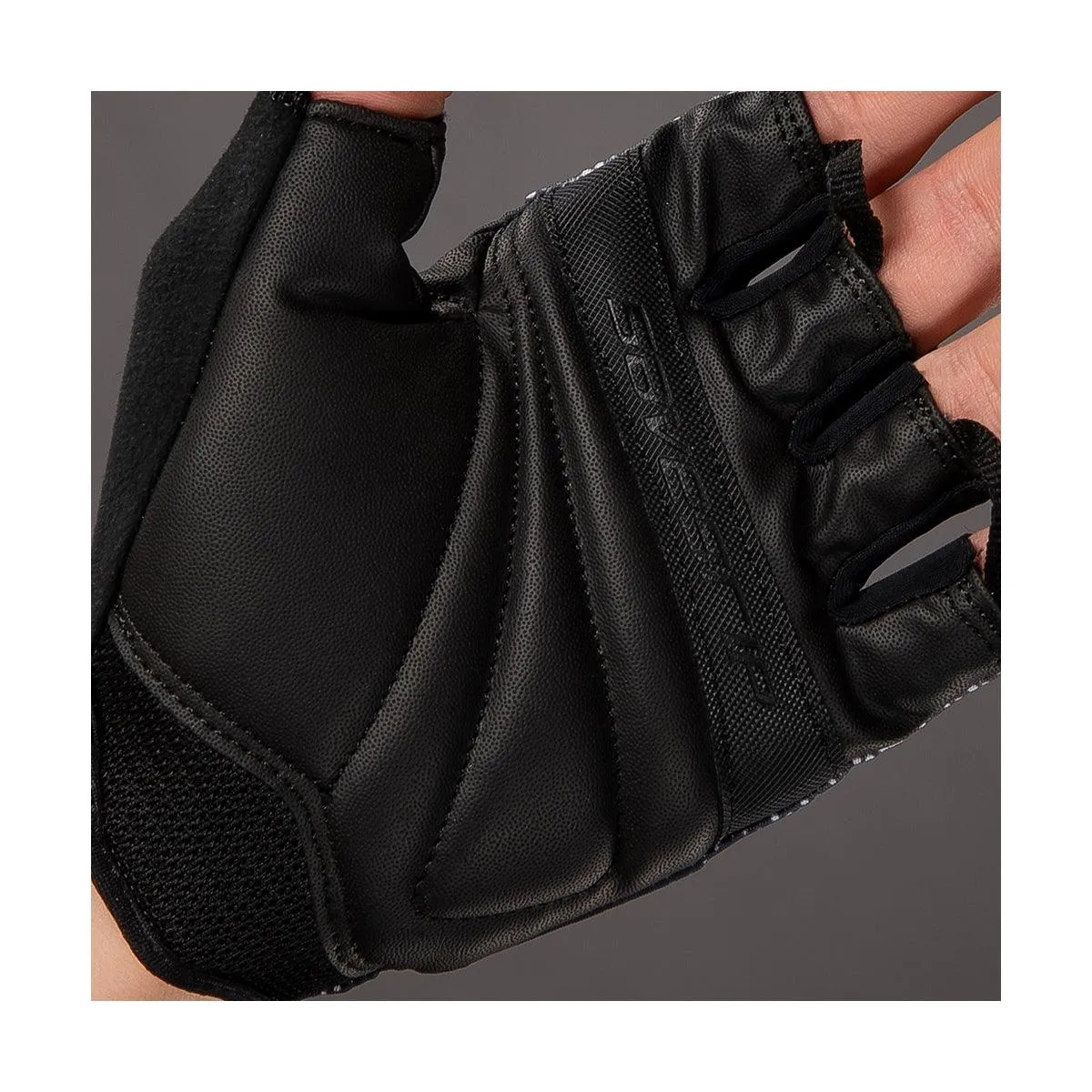 Chiba Ride II Mens Cycling Gloves (Black)