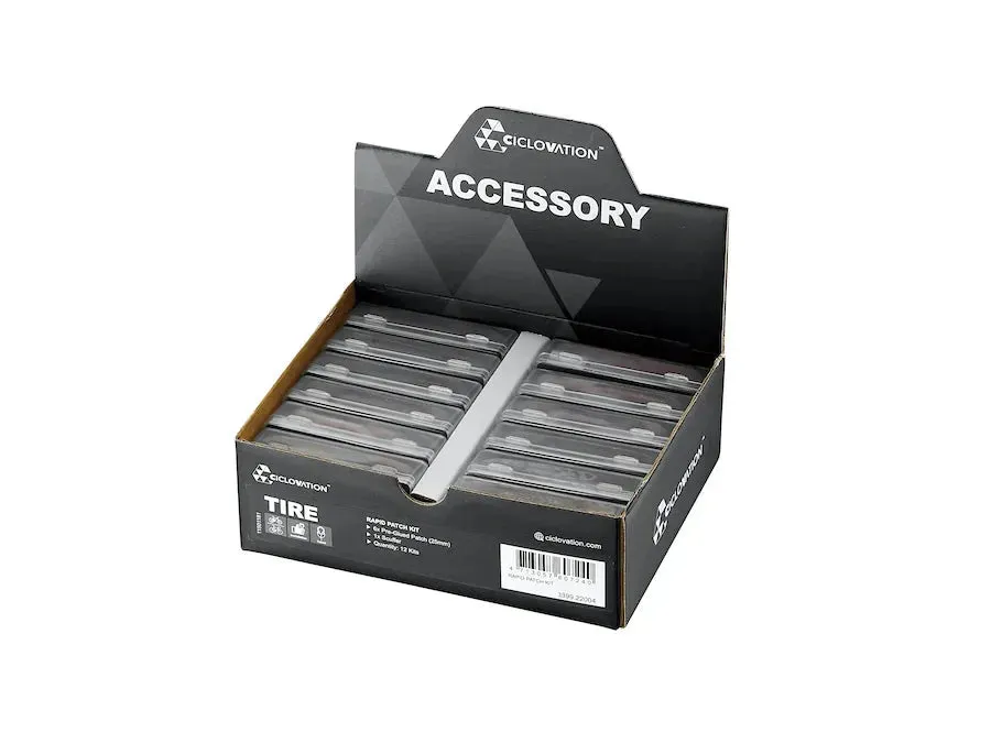 Ciclovation Essential Patch Kit (Black)
