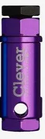 Clever Standard Chain Barrel AL W/ Valve Core Remover Handle (Purple)
