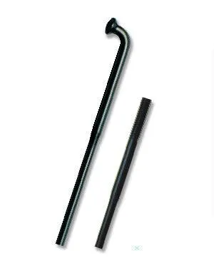 CN Spoke DB 454 Double Butted Stainless Spoke (Black)