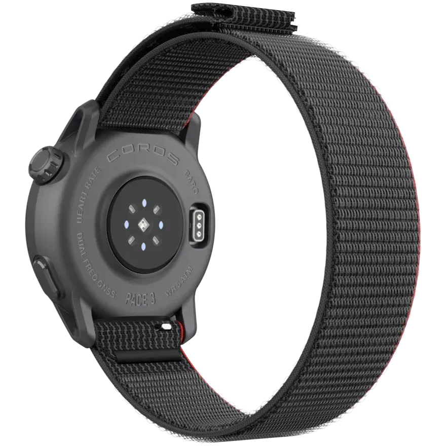 Coros Pace 3 Nylon Smart Watch (Ink)