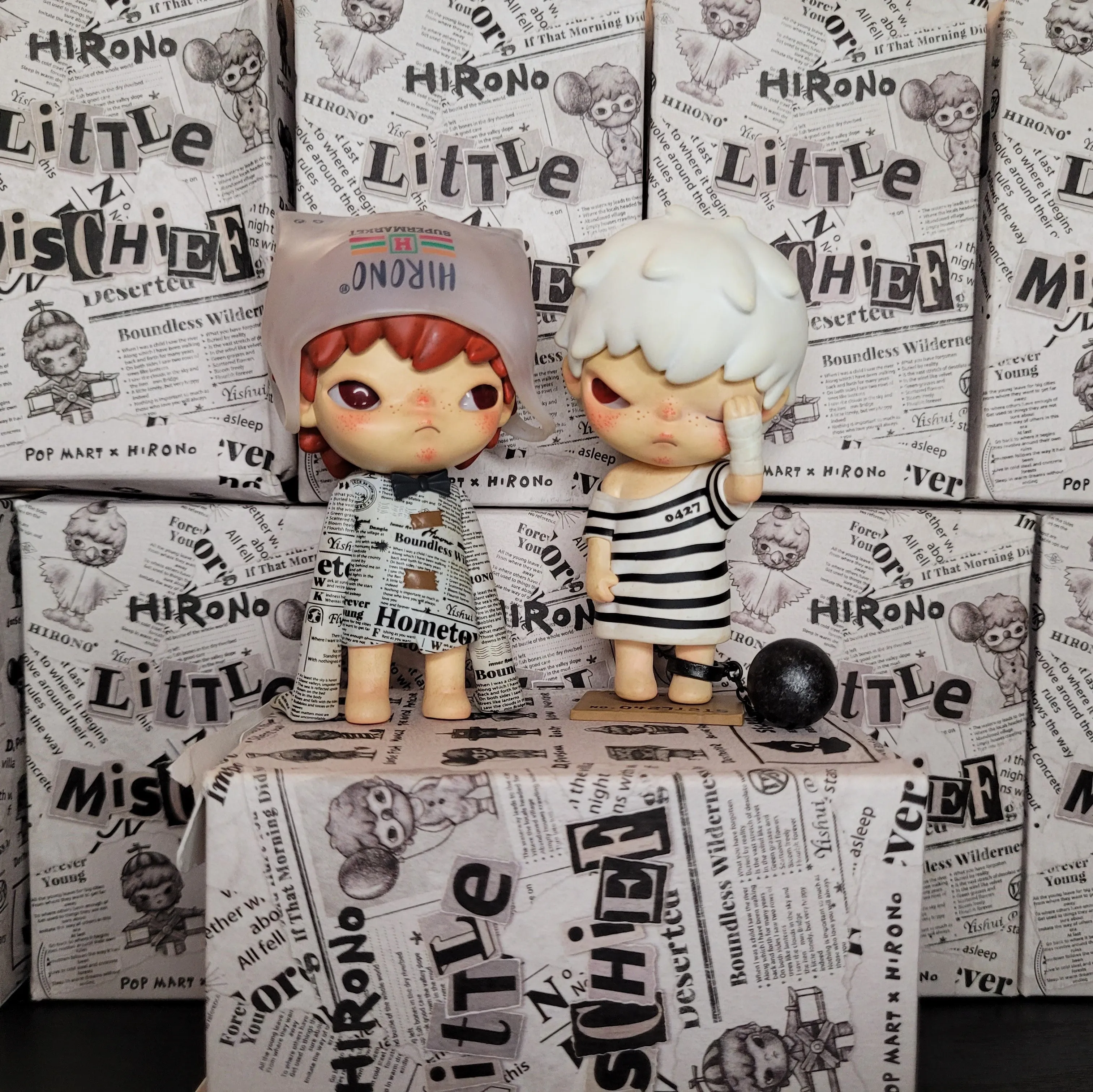 ETTV POPMART HIRONO Little Mischief Series (RAGPICKER, MANACLE) 2pc