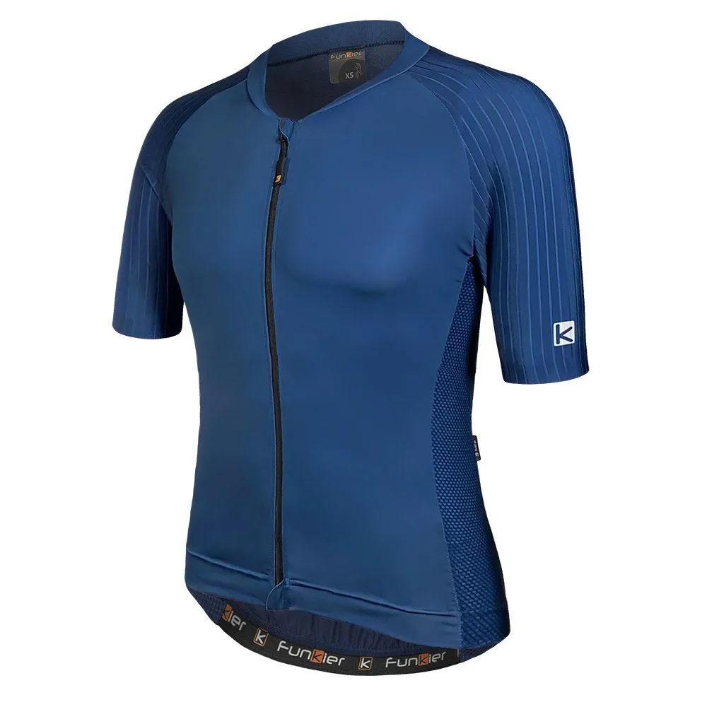 Funkier Rocco Elite Mens Cycling Jersey (Blue)