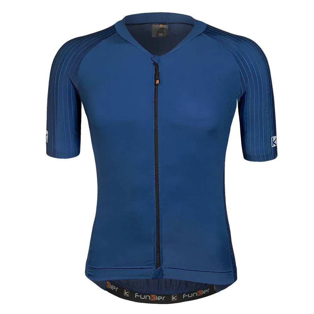 Funkier Rocco Elite Mens Cycling Jersey (Blue)