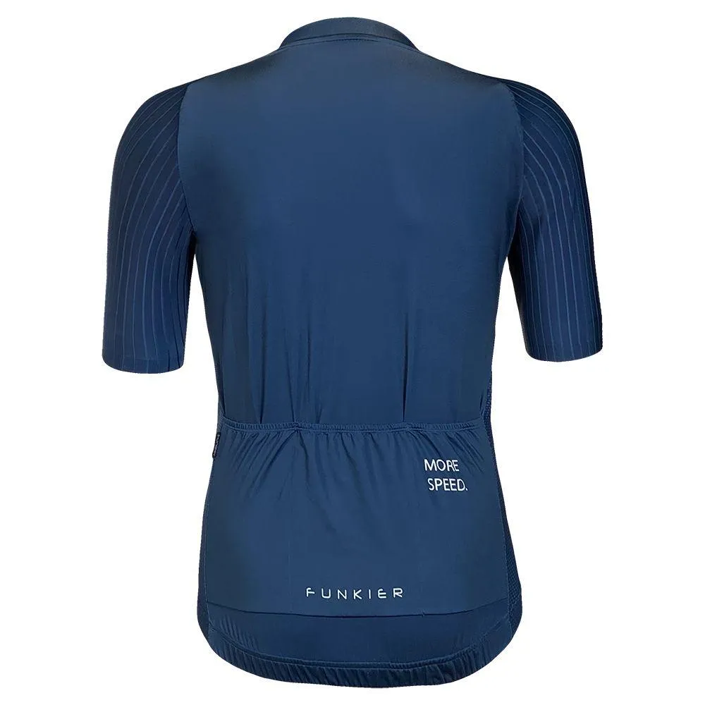 Funkier Rocco Elite Mens Cycling Jersey (Blue)