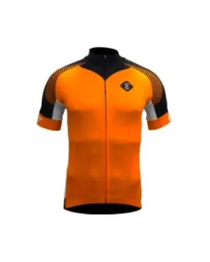Gambitt Reckon Mens Cycling Jersey (Orange/Black)