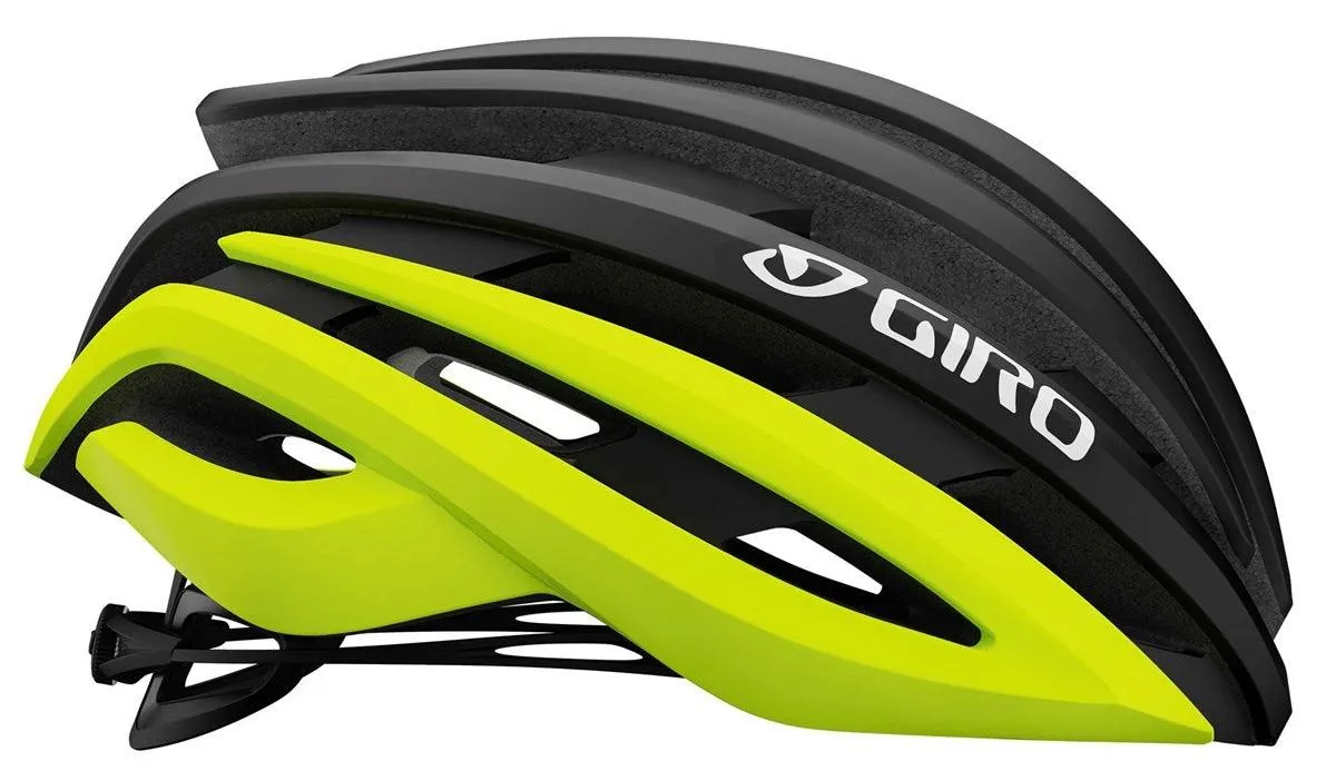 Giro Cinder MIPS Road Cycling Helmet (Matte Black Fade/Highlight Yellow)