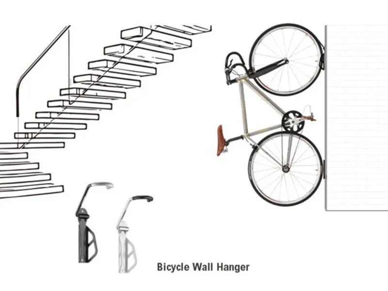 Ibera IB-ST3 Wall Hanger (Silver)