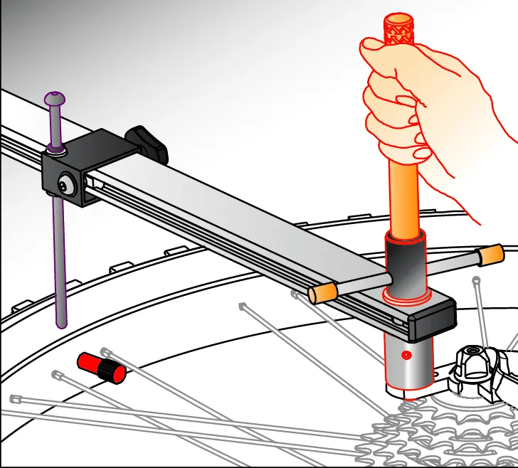 Icetoolz E355 Derailleur Hanger Alignment Tool