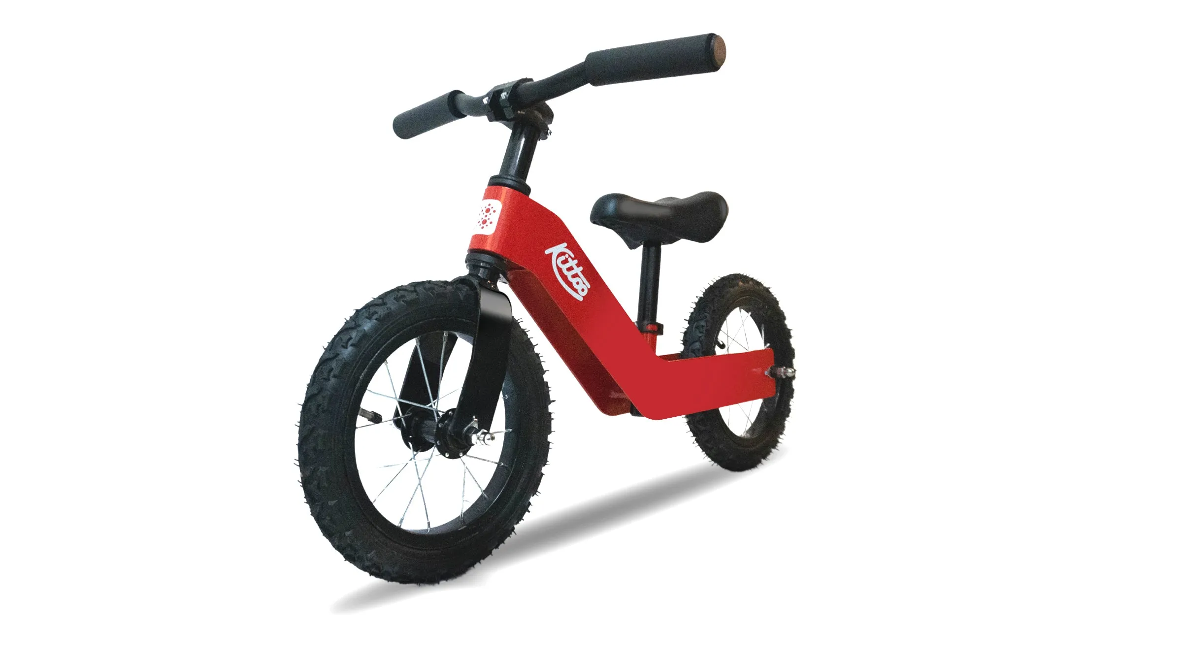 Kittoo No-Pedal Alloy Kids Balance Bicycle (Cherry Red)