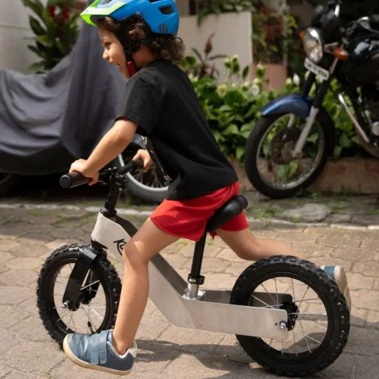 Kittoo No-Pedal Alloy Kids Balance Bicycle (Oceanic Blue)