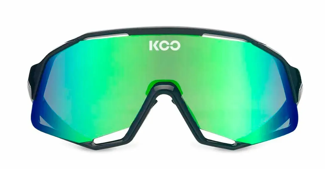 KOO Demos Sport Sunglasses (Black/Green)