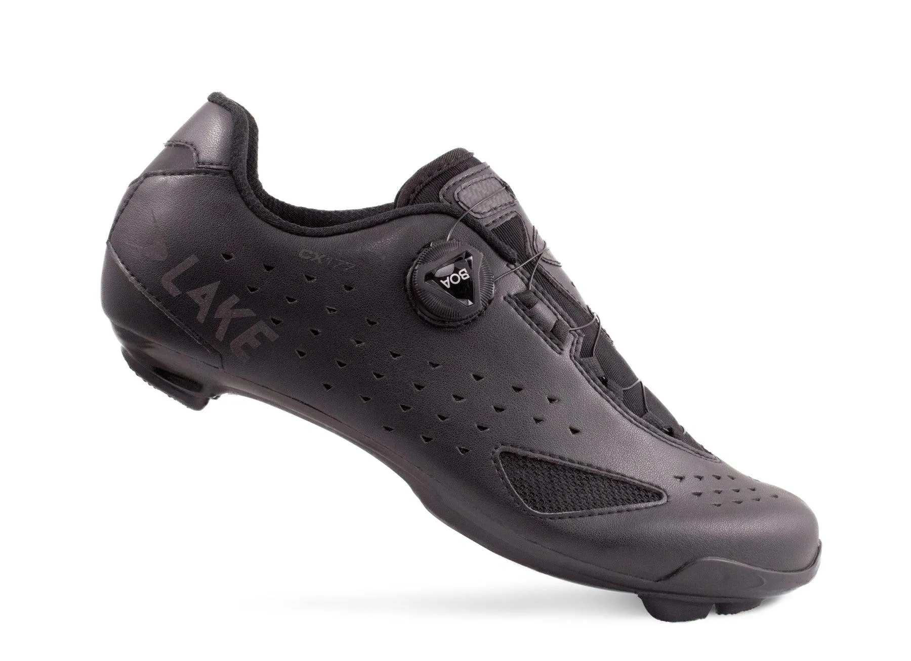 Lake CX177 Road Cycling Shoes (Black)