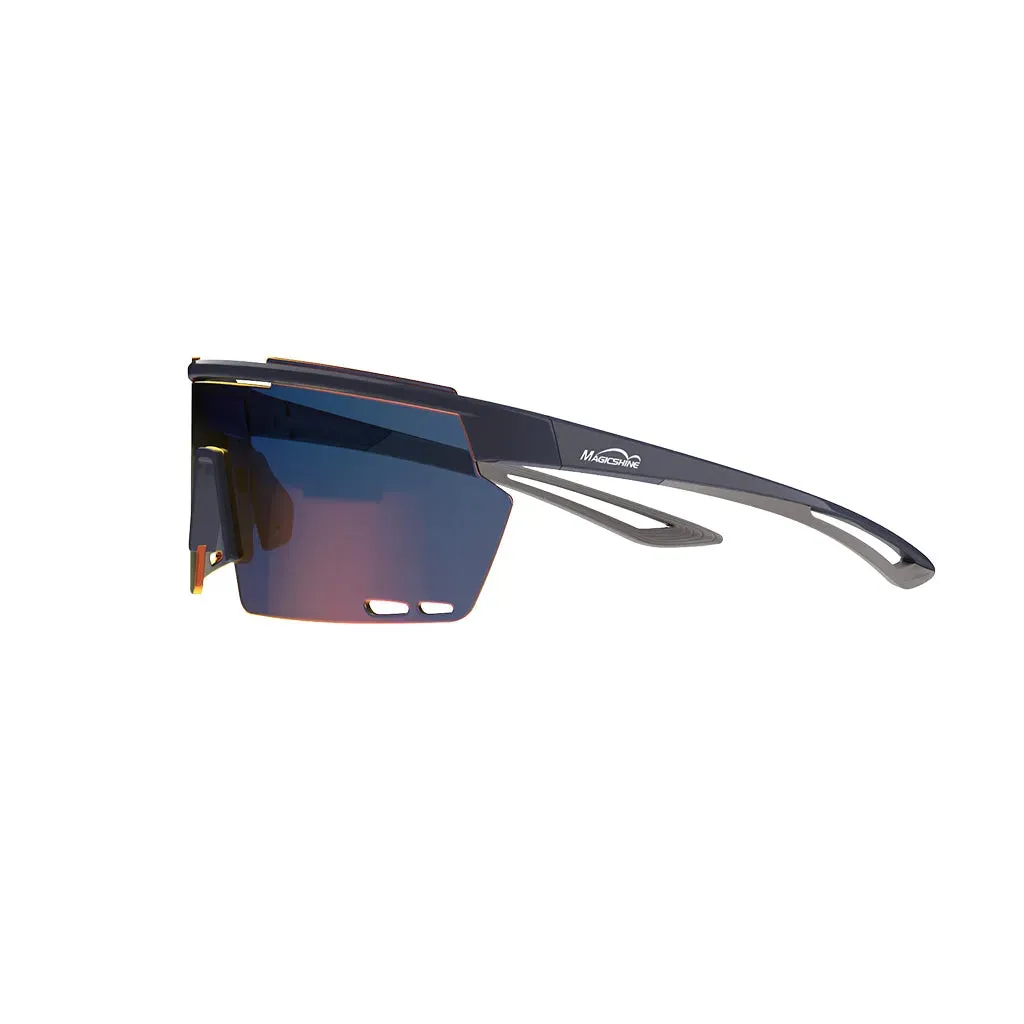 Magicshine Rouler Classic Sports Sunglasses (Blue/Grey)