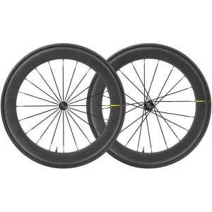 Mavic Ecllipse Pro Carbon Tubeless Rim Brake Wheel (Black)