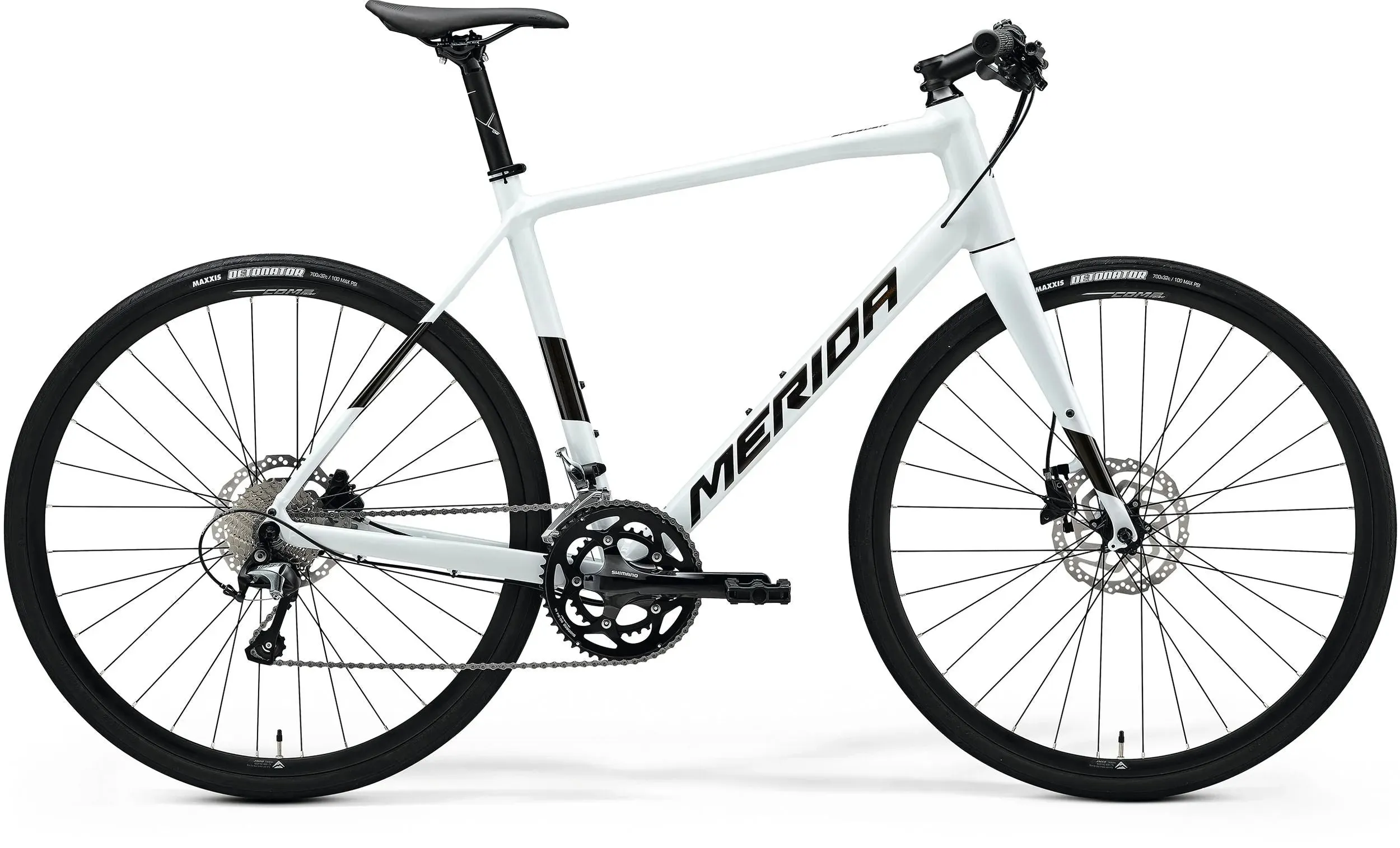 Merida Speeder 300 III1 (Pearl White/Guarded Gold)