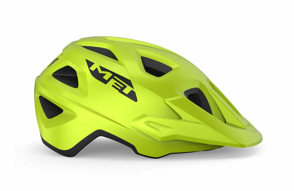 MET Echo MTB Cycling Helmet (Matt Lime Green)
