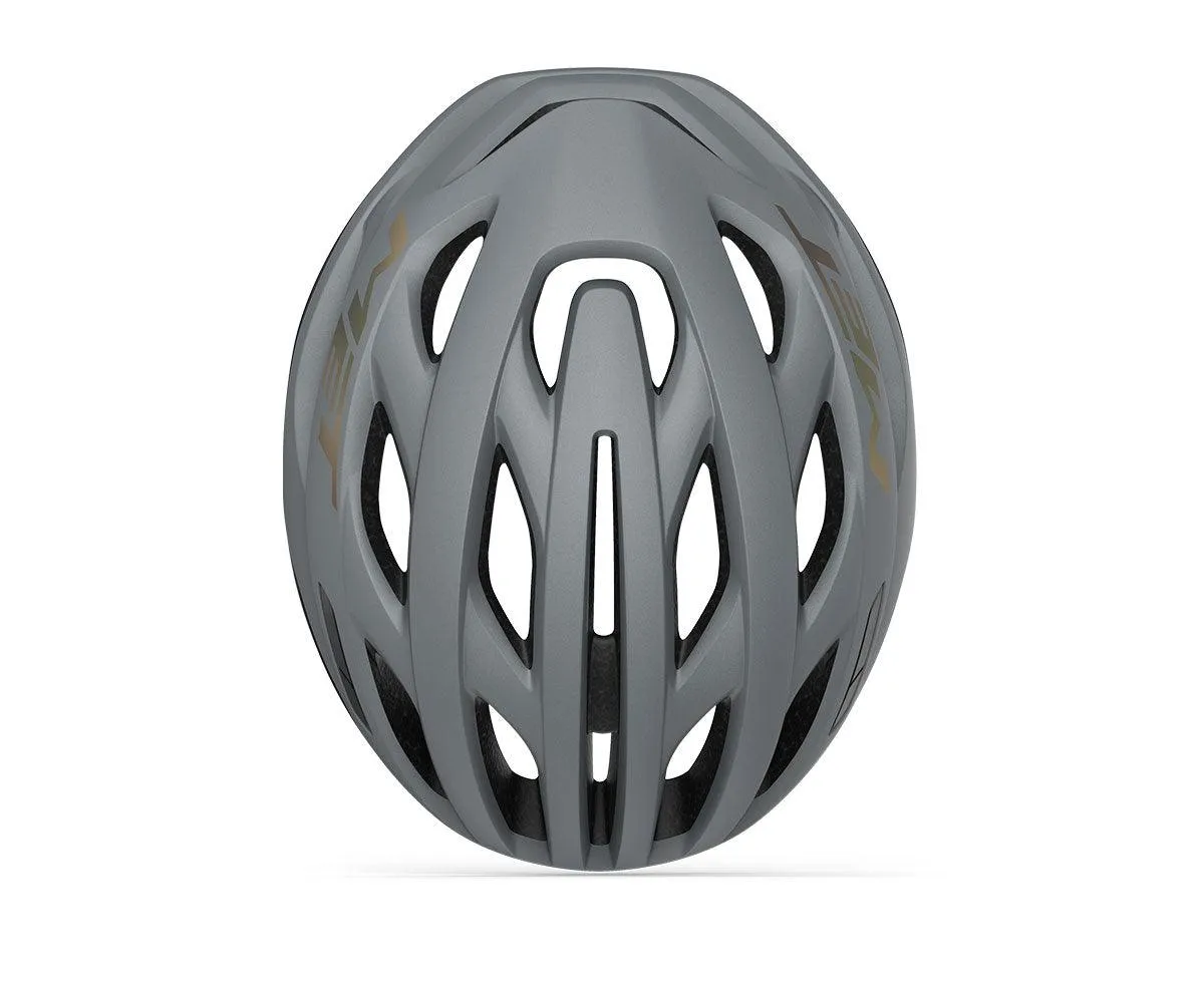 MET Estro MIPS Road Cycling Helmet (Gray Iridescent/Matt)