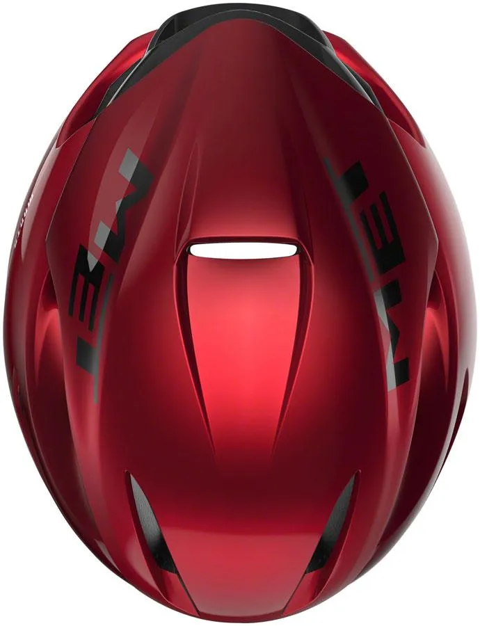 MET Manta MIPS Aero Road Cycling Helmet (Red Metallic/Glossy)