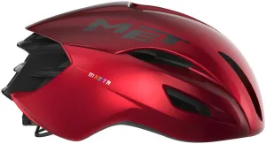 MET Manta MIPS Aero Road Cycling Helmet (Red Metallic/Glossy)