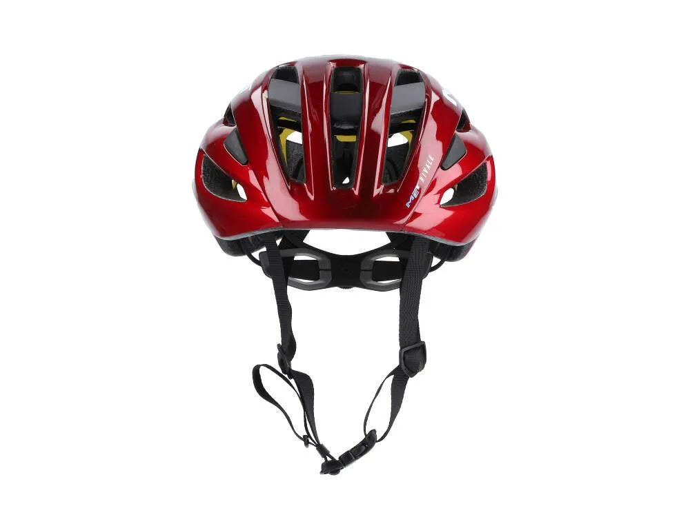 MET Rivale MIPS Road Cycling Helmet (Red Metallic/Glossy)