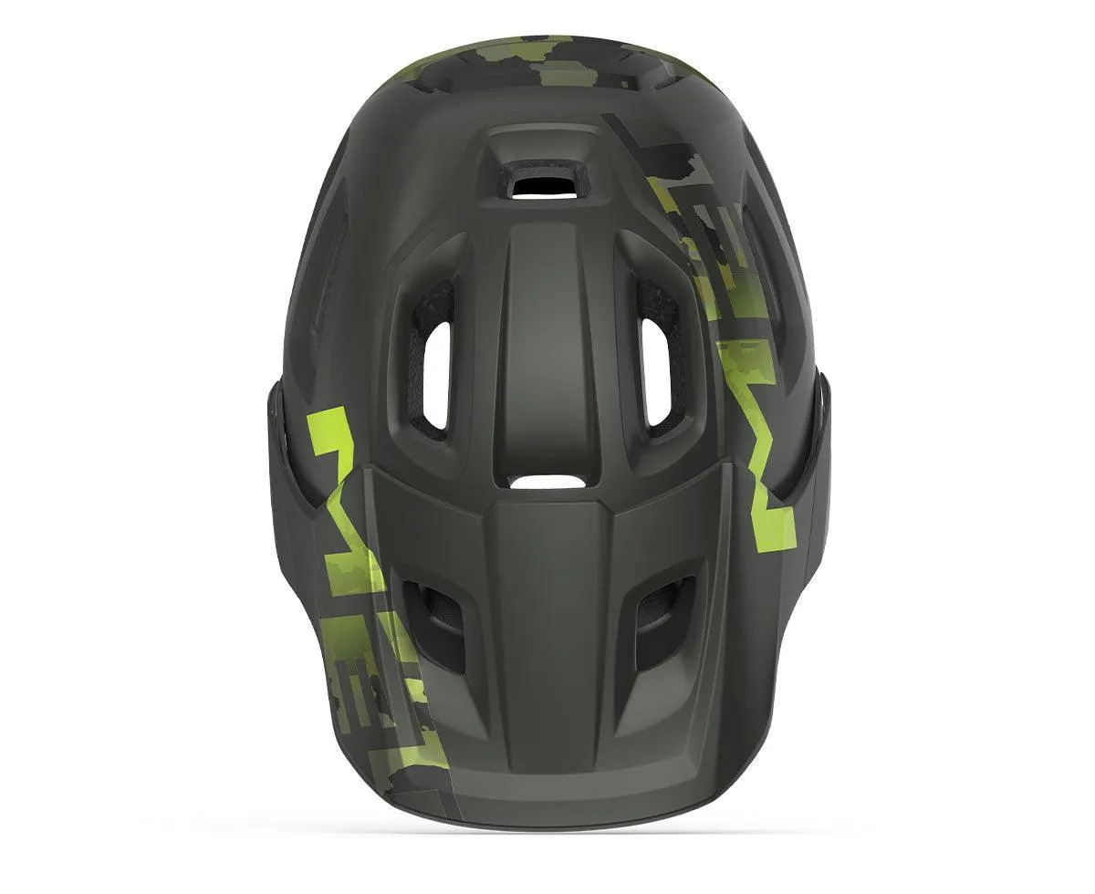 MET Roam MIPS MTB Cycling Helmet (Camo/Lime Green/Matt)