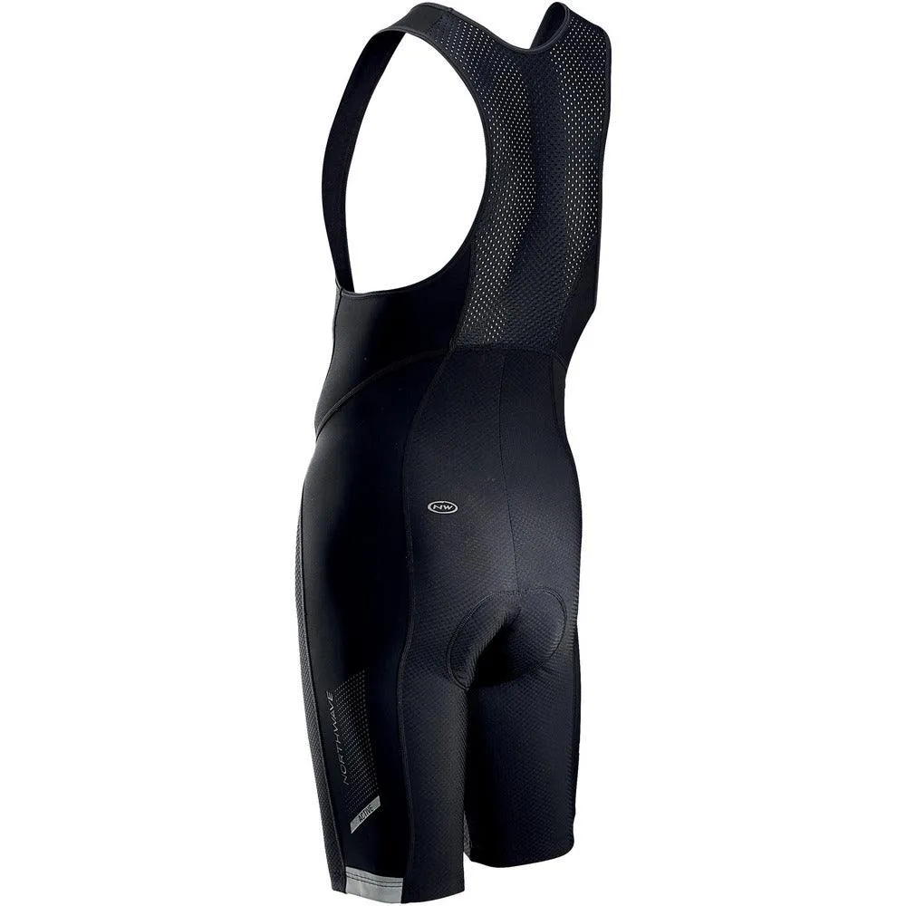 Northwave Active Mid Season Mens Cycling Bibshorts (Black)