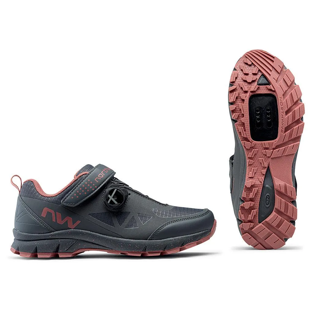 Northwave Corsair MTB Cycling Shoes (Anthra/Pink)