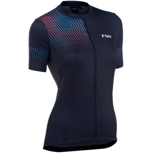 Northwave Origin Womens Cycling Jersey (Black/Iridescent)