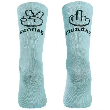 Northwave Sunday Monday Men's Cycling Socks (Blue Surf)
