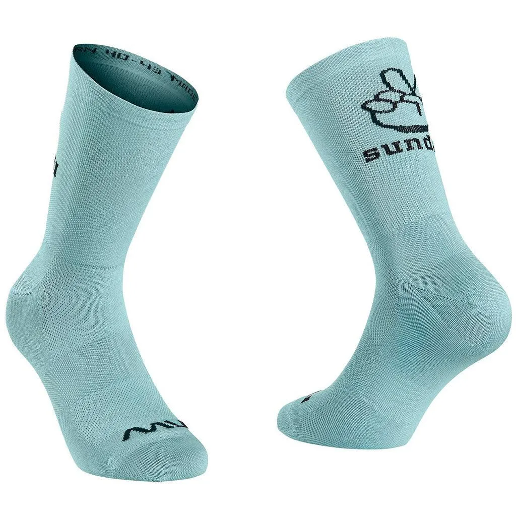 Northwave Sunday Monday Men's Cycling Socks (Blue Surf)