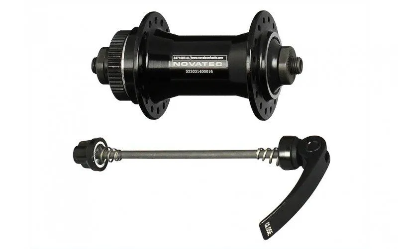 Novatec D471TSBTCL Disc Brake Front Hub (Black)