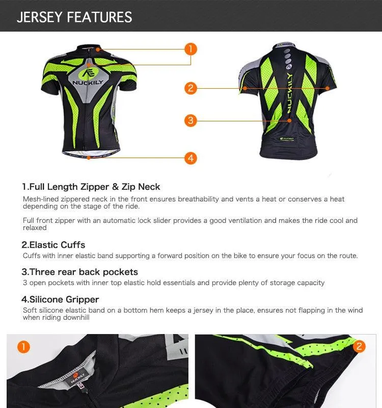 Nuckily MA005-MB005 Jersey and Shorts Set