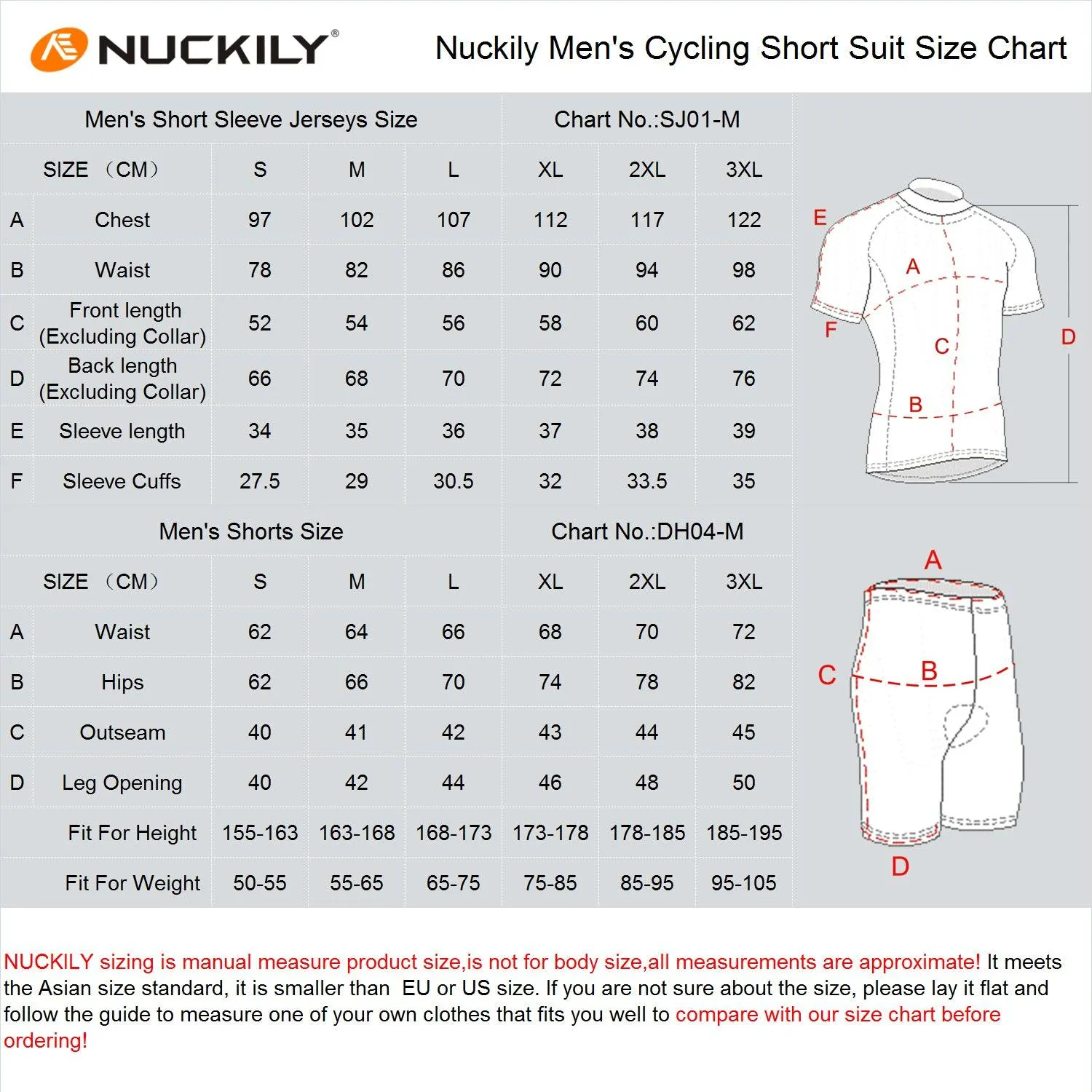 Nuckily MA005-MB005 Jersey and Shorts Set