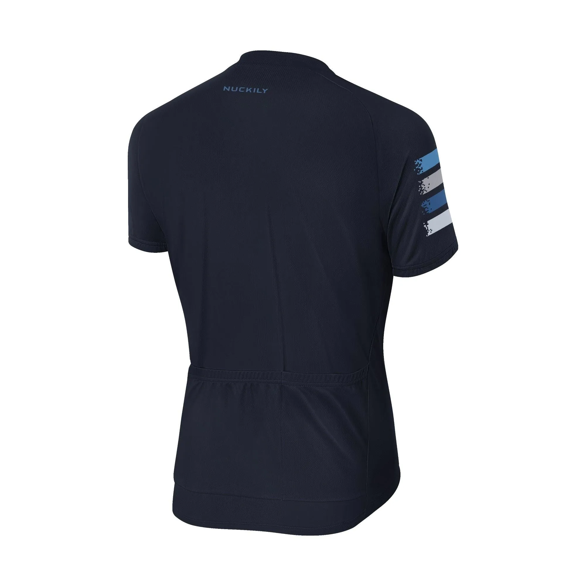 Nuckily MA033 Men's Cycling Jersey (Dark Blue)