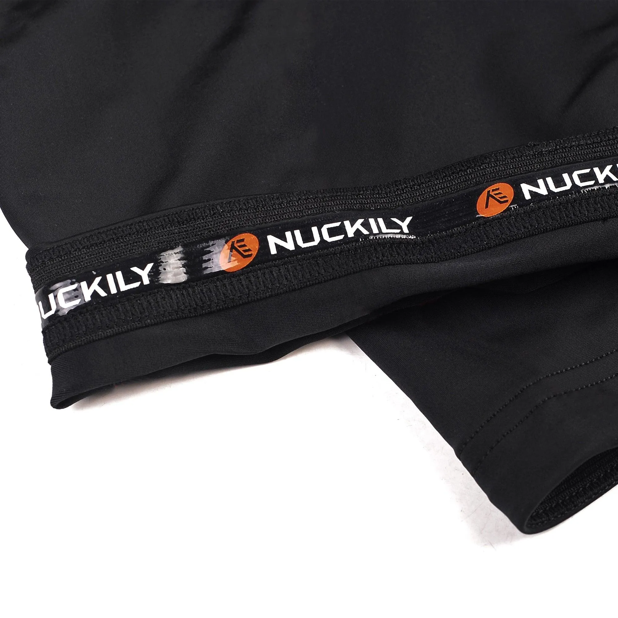 Nuckily MB005 Mens Cycling Shorts (Black/Green)