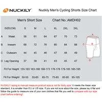 Nuckily MB021 Mens Cycling Shorts (Black)