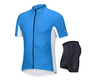 Nuckily MG043-NS355 Jersey And Shorts Set (Blue)