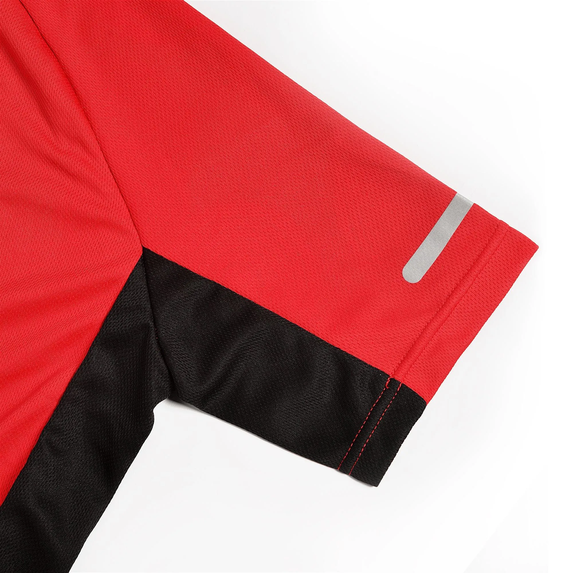 Nuckily MG043-NS355 Jersey And Shorts Set (Red)